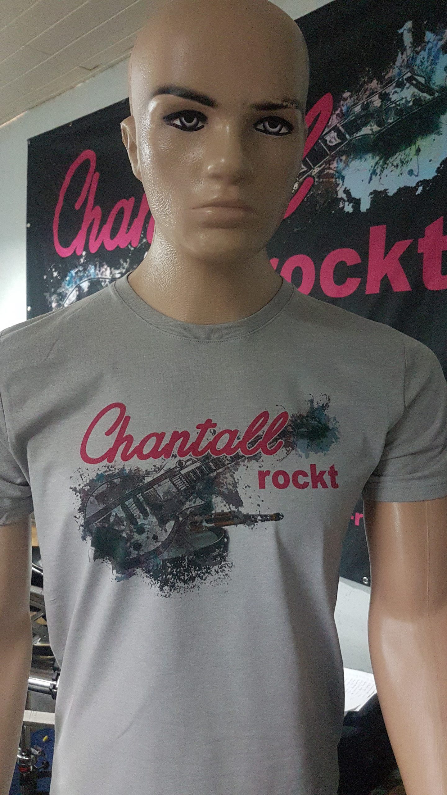Chantall rockt Shirt Herren